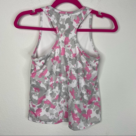 Layer8 Pink/Gray Camo Print Girls Tank Top Size L - Picture 2 of 3